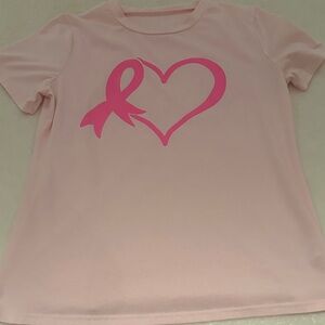 Pink Heart Ribbon Women's Tee